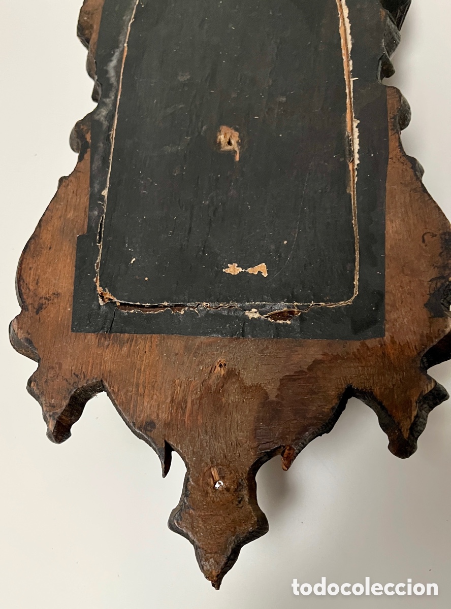 Antig&uuml;edades: Preciosa hornacina de madera. - Foto 13