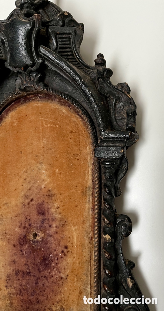 Antig&uuml;edades: Preciosa hornacina de madera. - Foto 17