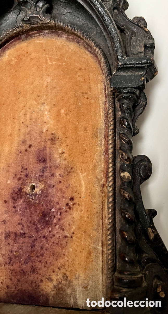 Antig&uuml;edades: Preciosa hornacina de madera. - Foto 18