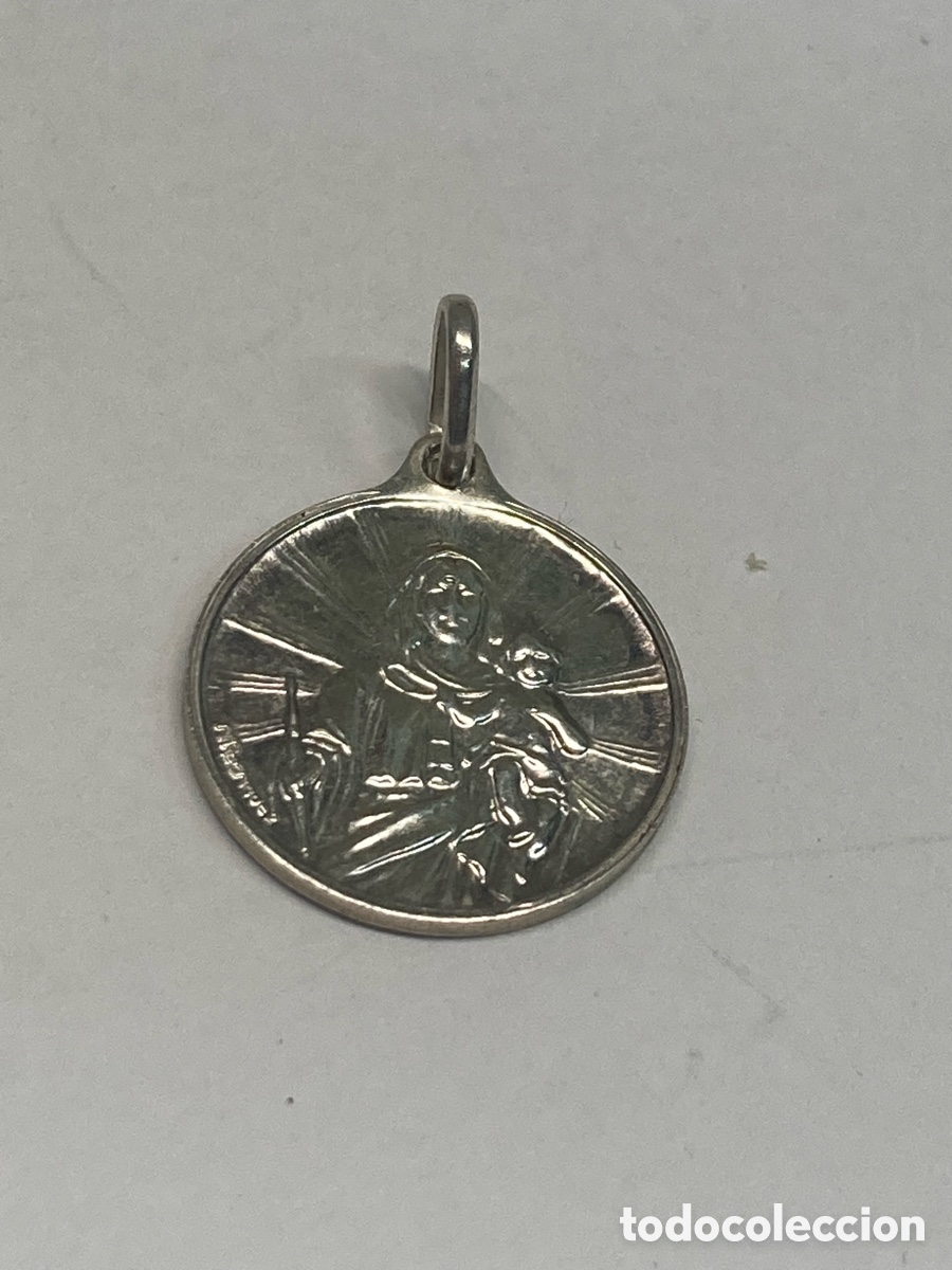 Antig&uuml;edades: Medalla de plata Religiosa C305 - Foto 1