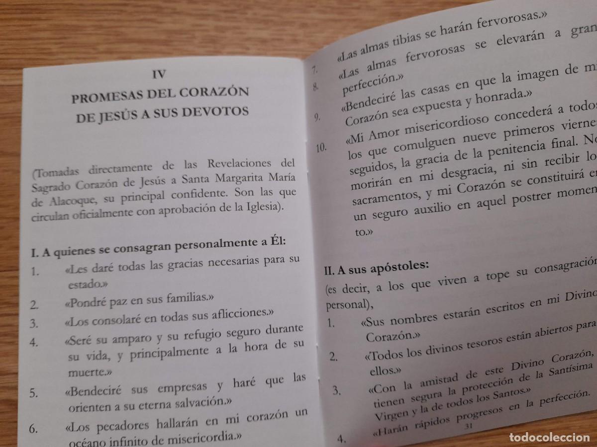 Antig&uuml;edades: Libro Consagraci&oacute;n al Sagrado Coraz&oacute;n de Jes&uacute;s - Foto 2