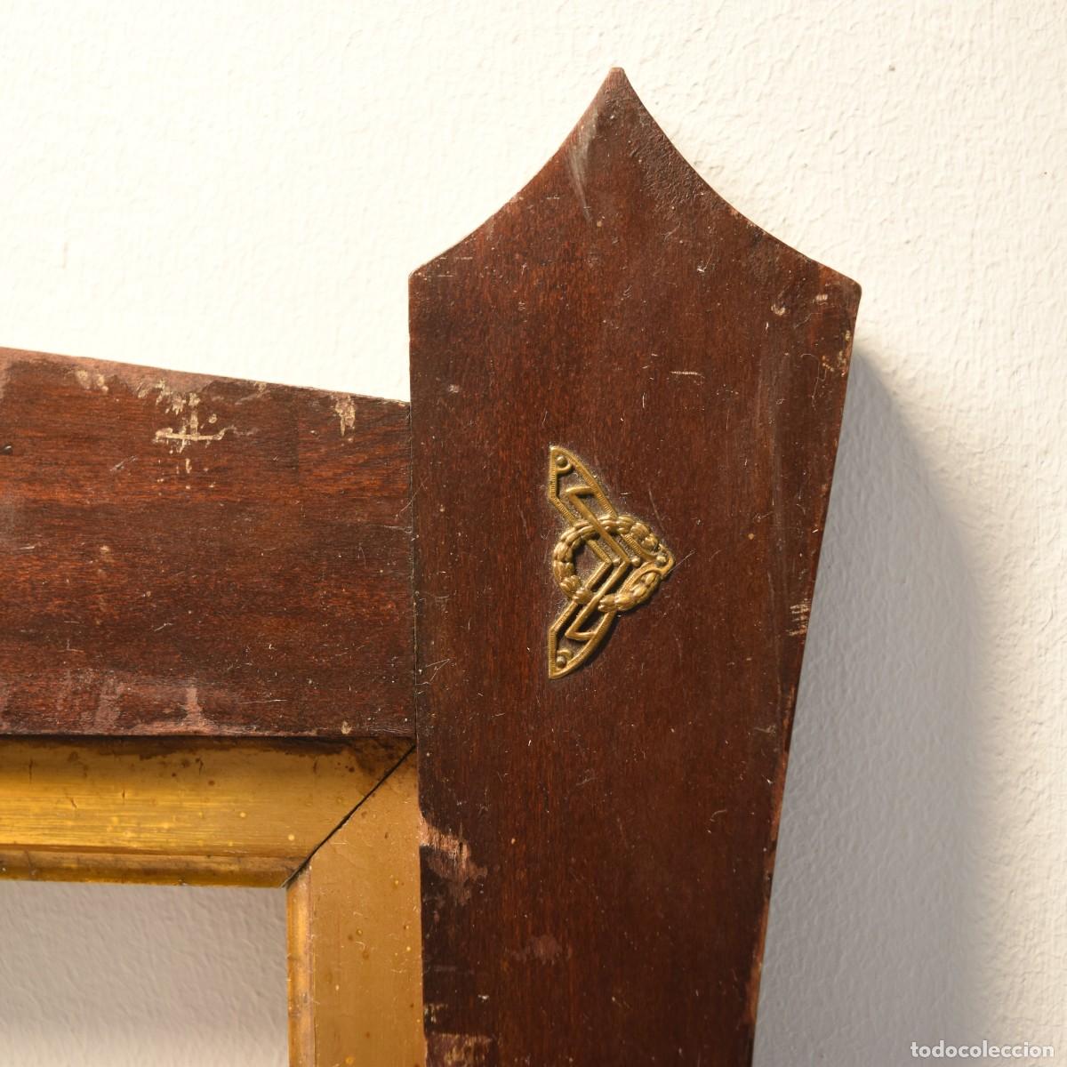 Antig&uuml;edades: Marco antiguo de buen tama&ntilde;o - Foto 3