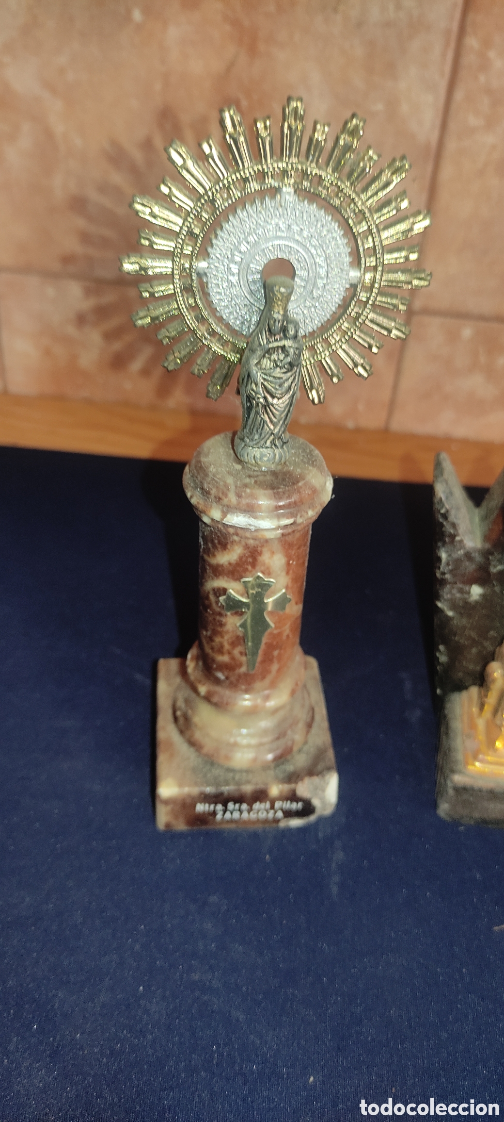 Antig&uuml;edades: Lote de art&iacute;culos religiosos - Foto 3
