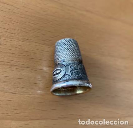 Antig&uuml;edades: Dedal plata de ley. Granada - Foto 1