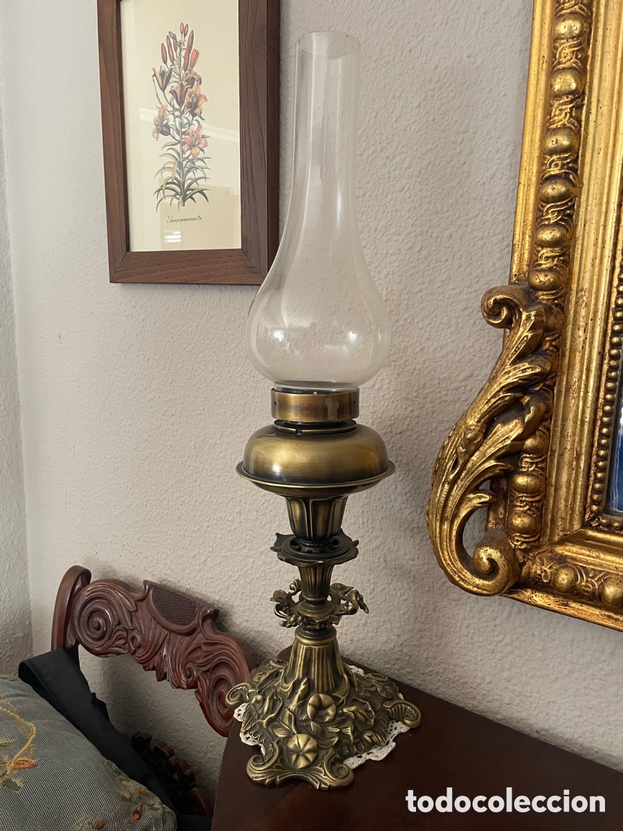 Antig&uuml;edades: Dos quinqu&eacute;s decorativos - Foto 1