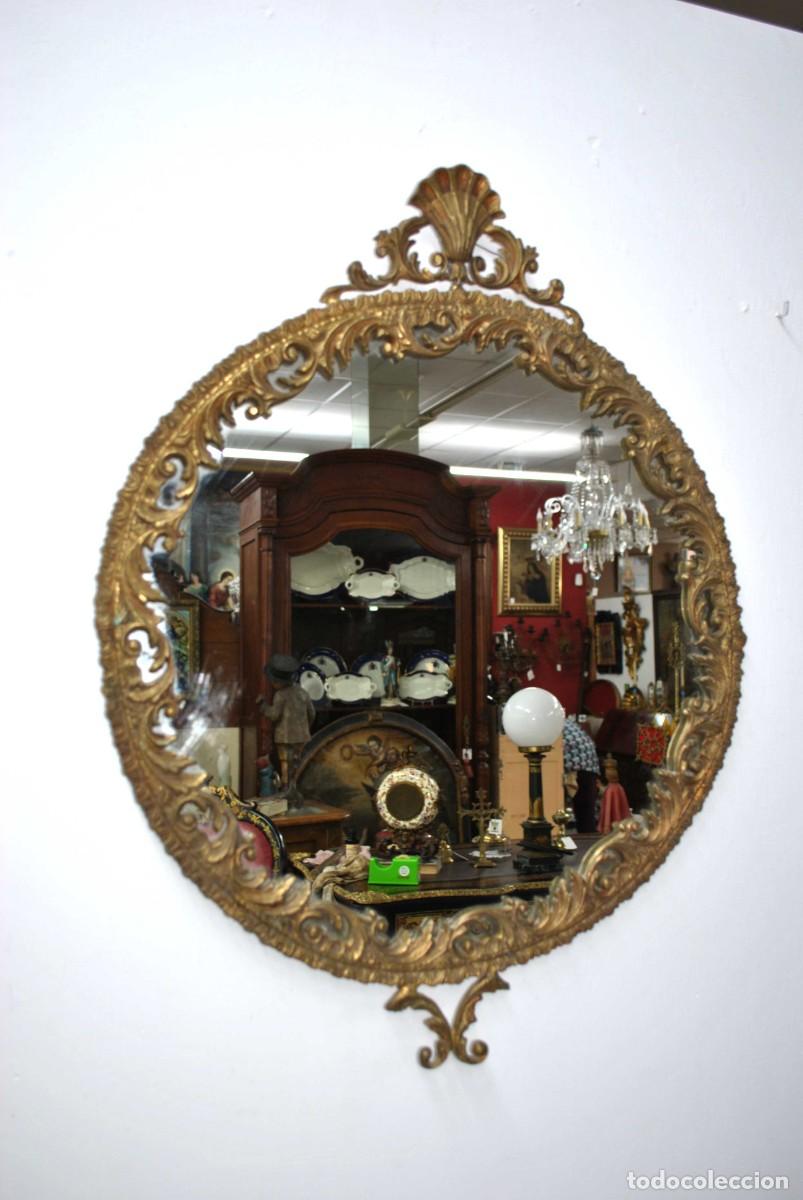 Antig&uuml;edades: ESPEO DORADO MARCO BRONCE - Foto 1