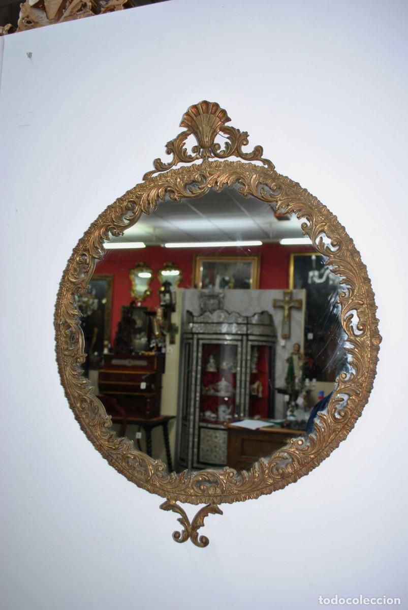 Antig&uuml;edades: ESPEO DORADO MARCO BRONCE - Foto 2