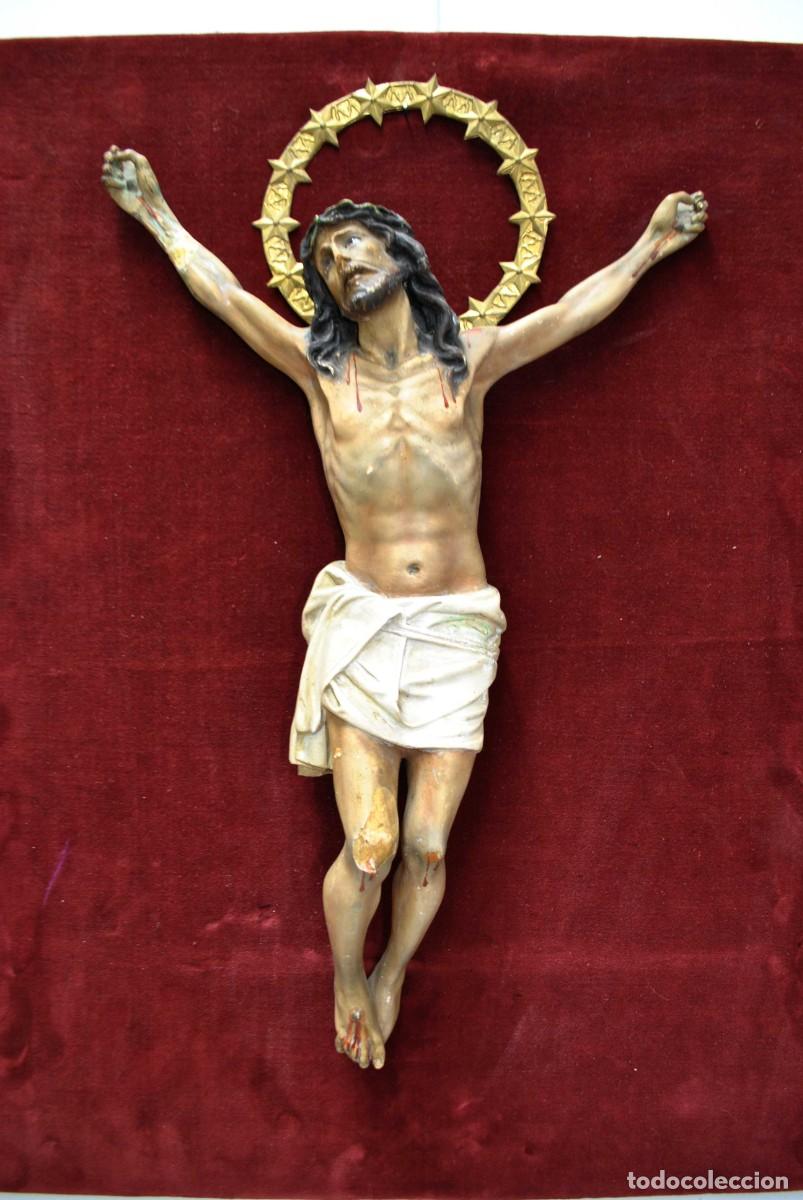 Antig&uuml;edades: CUADRO CRISTO CRUCIFIJO - Foto 2