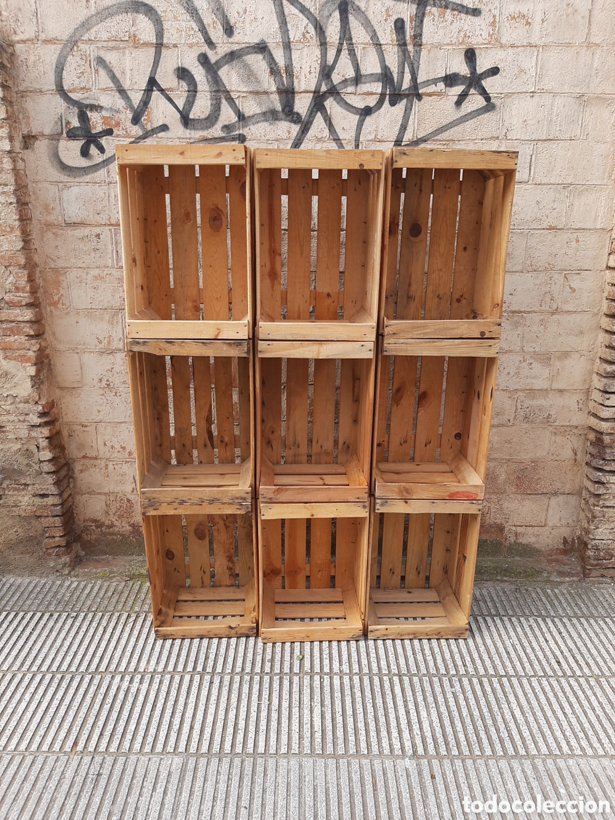 Antig&uuml;edades: Lote 2 cajas antiguas de madera - Foto 3