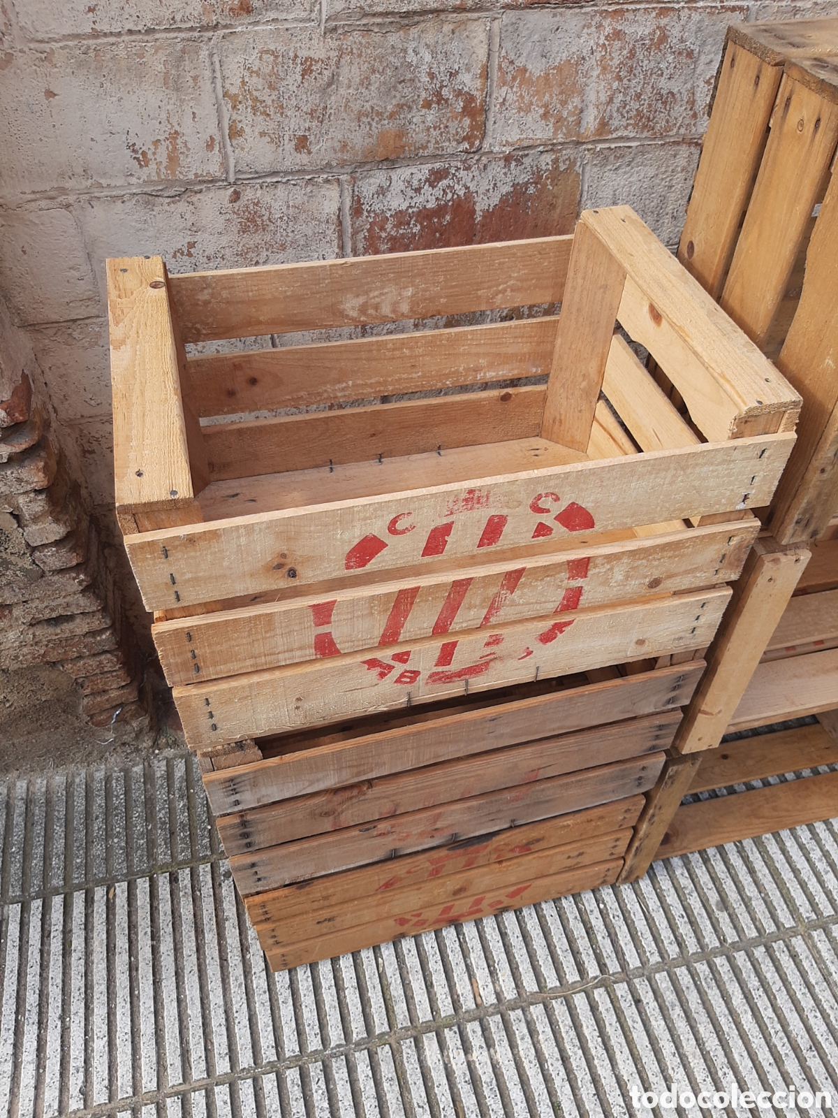 Antig&uuml;edades: Lote 2 cajas antiguas de madera - Foto 4