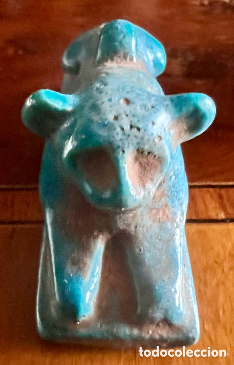 Antig&uuml;edades: Statuette der G&ouml;ttin Sachmet - Foto 4