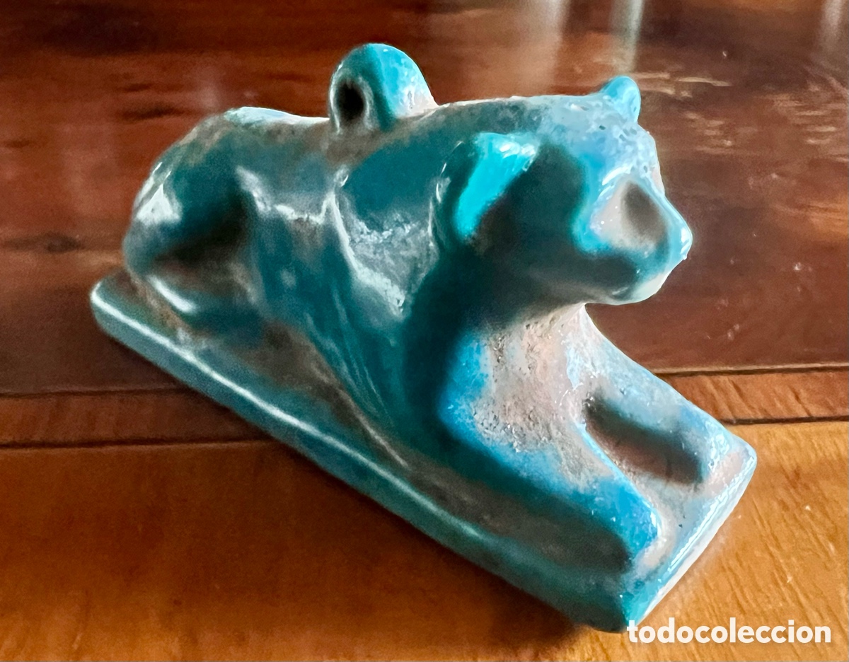 Antig&uuml;edades: Statuette der G&ouml;ttin Sachmet - Foto 8