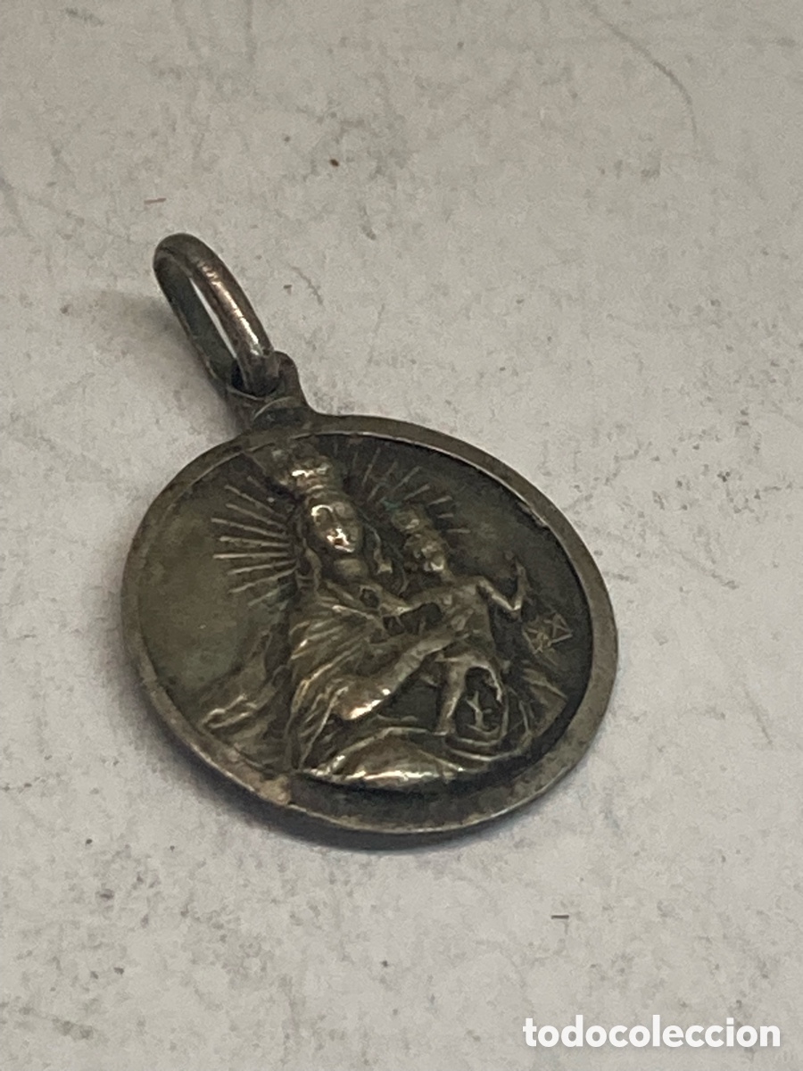 Antig&uuml;edades: Medalla de plata religiosa C307 - Foto 2