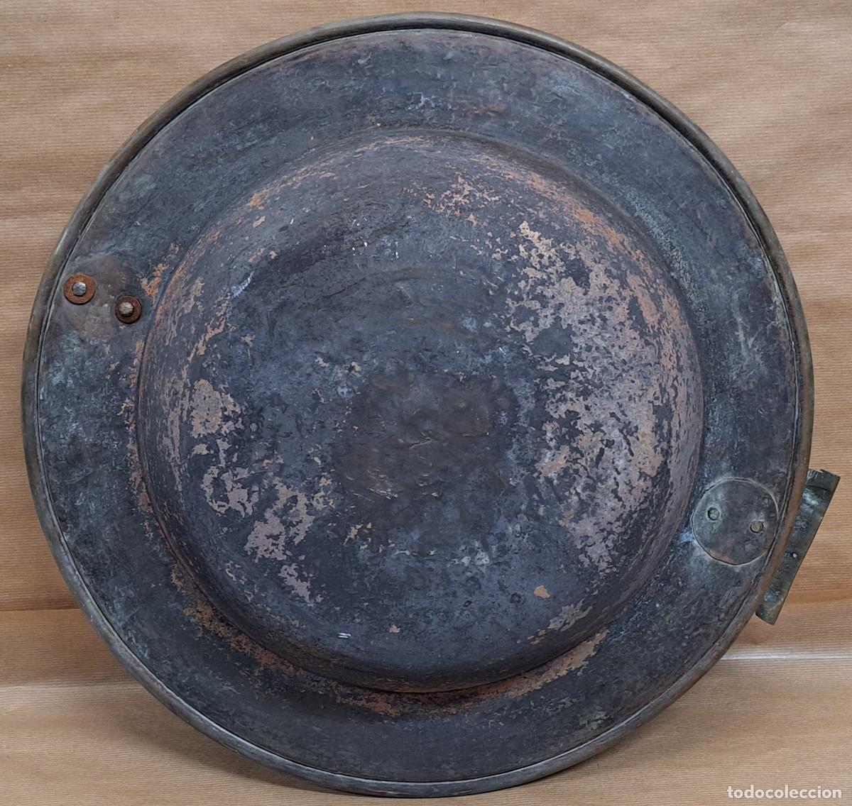 Antig&uuml;edades: BRASERO DE COBRE Y ASAS DE BRONCE - Foto 5