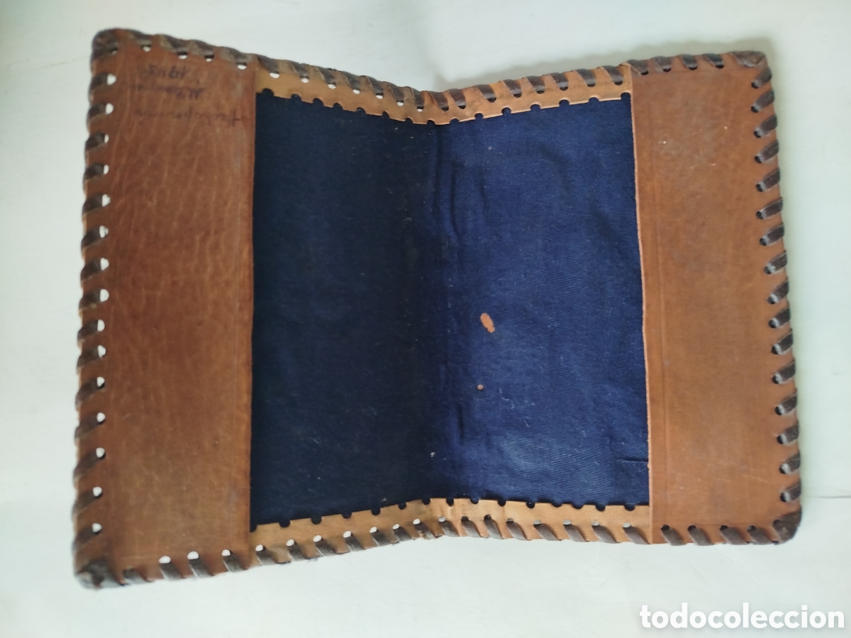 Antig&uuml;edades: FUNDA PARA MISAL EN PIEL REPUJADA. - Foto 4