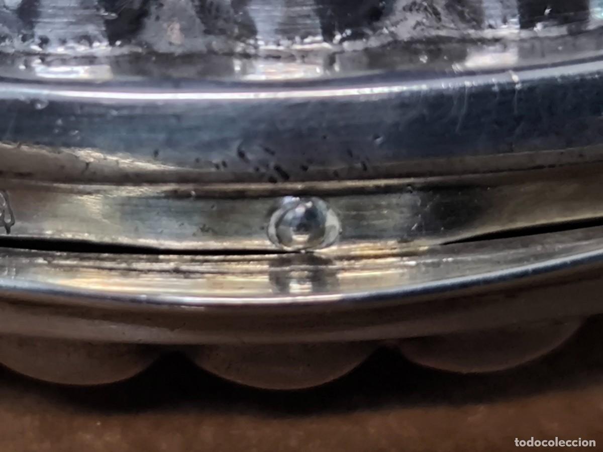 Antig&uuml;edades: CAJA DE PLATA CON CONTRASTES EN FORMA DE CONCHA - Foto 10