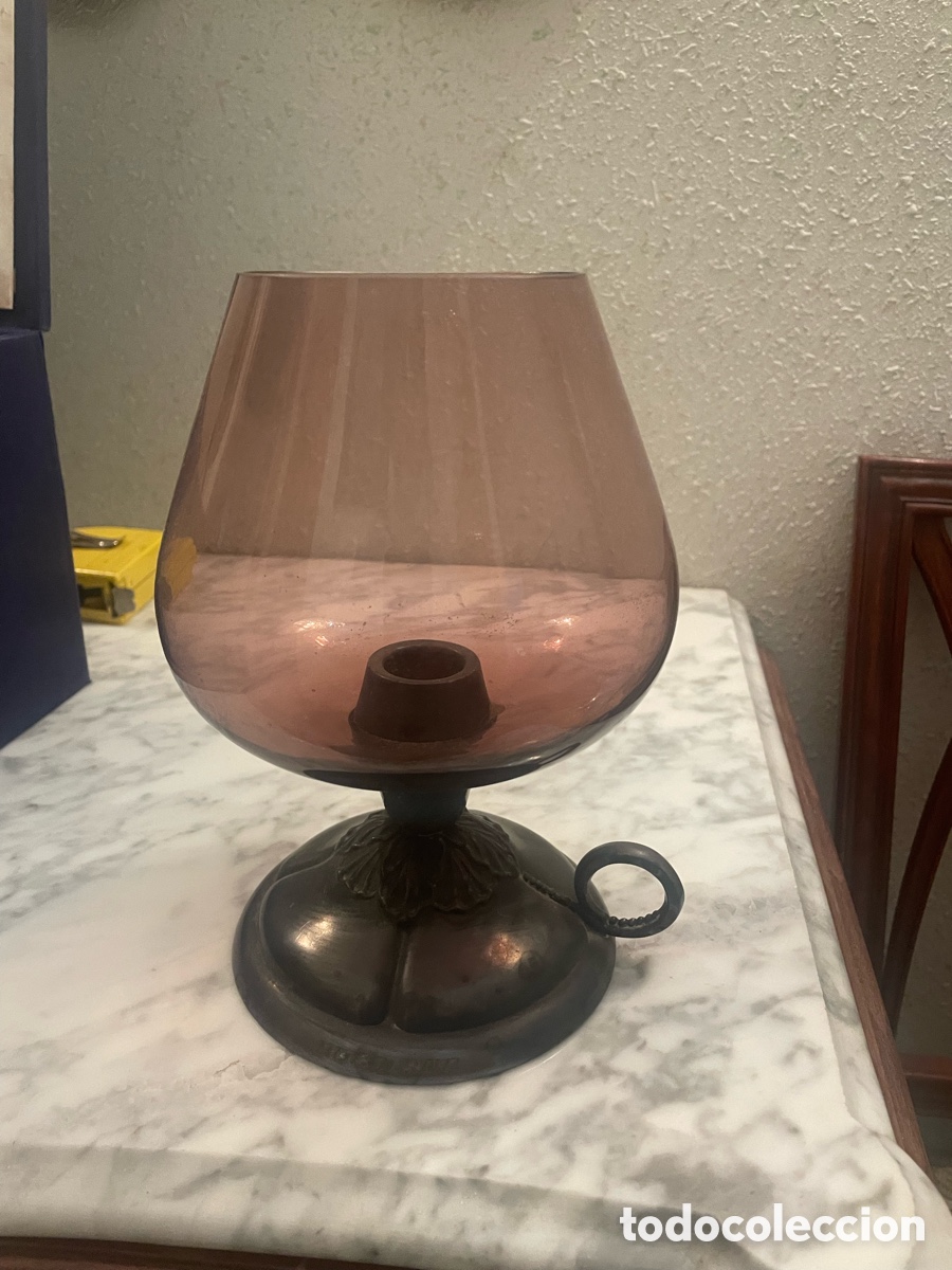 Antig&uuml;edades: Palmatoria, portavelas - Foto 1