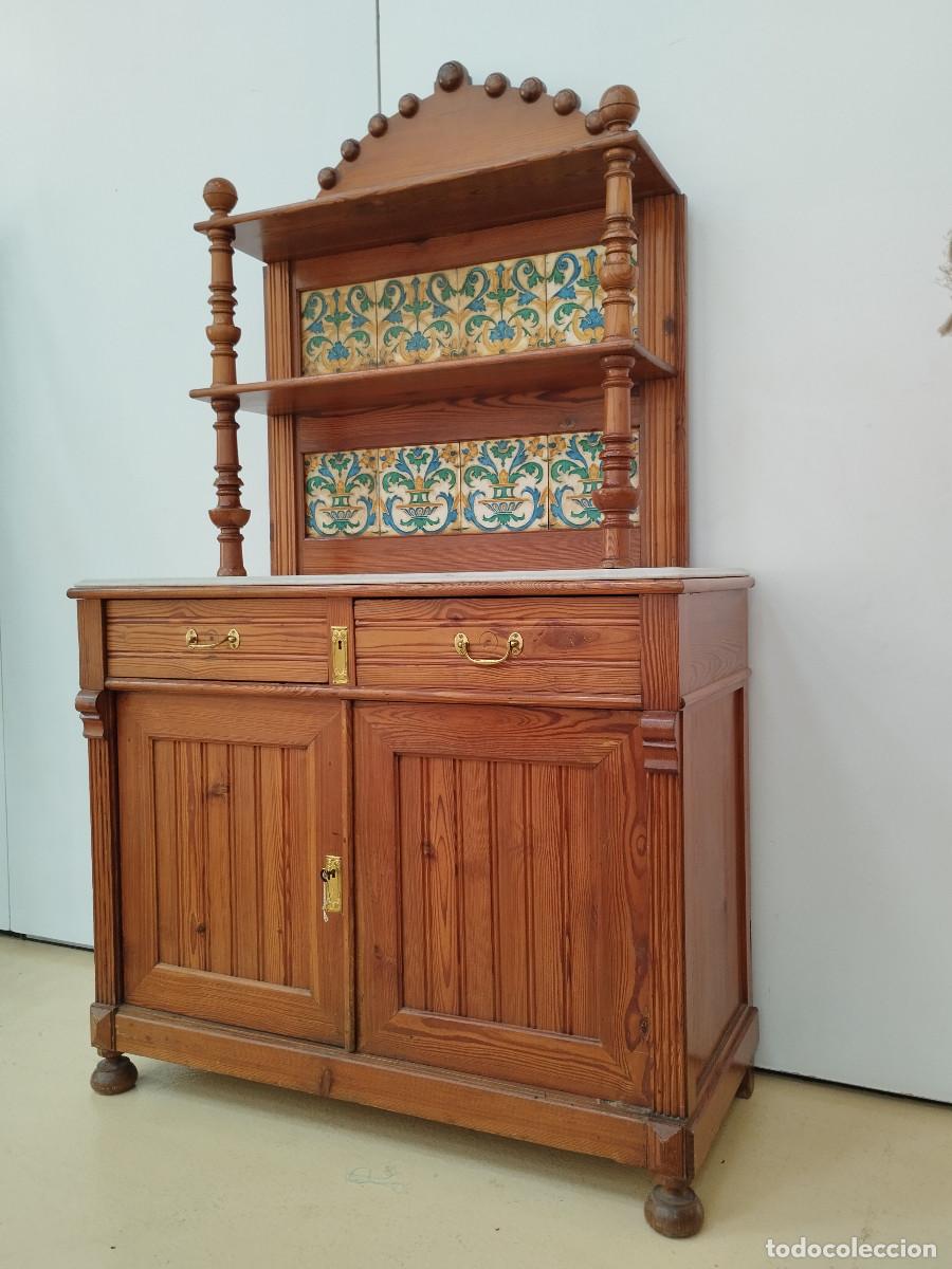 Antig&uuml;edades: Bufete aparador modernista - Foto 2