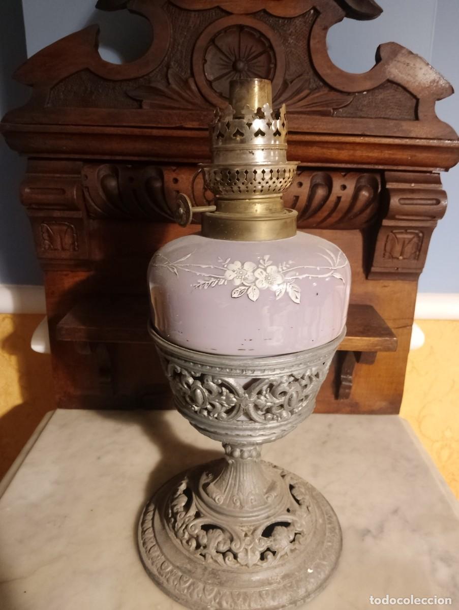 Antig&uuml;edades: Antiguo quinqu&eacute; del siglo XIX - Foto 1