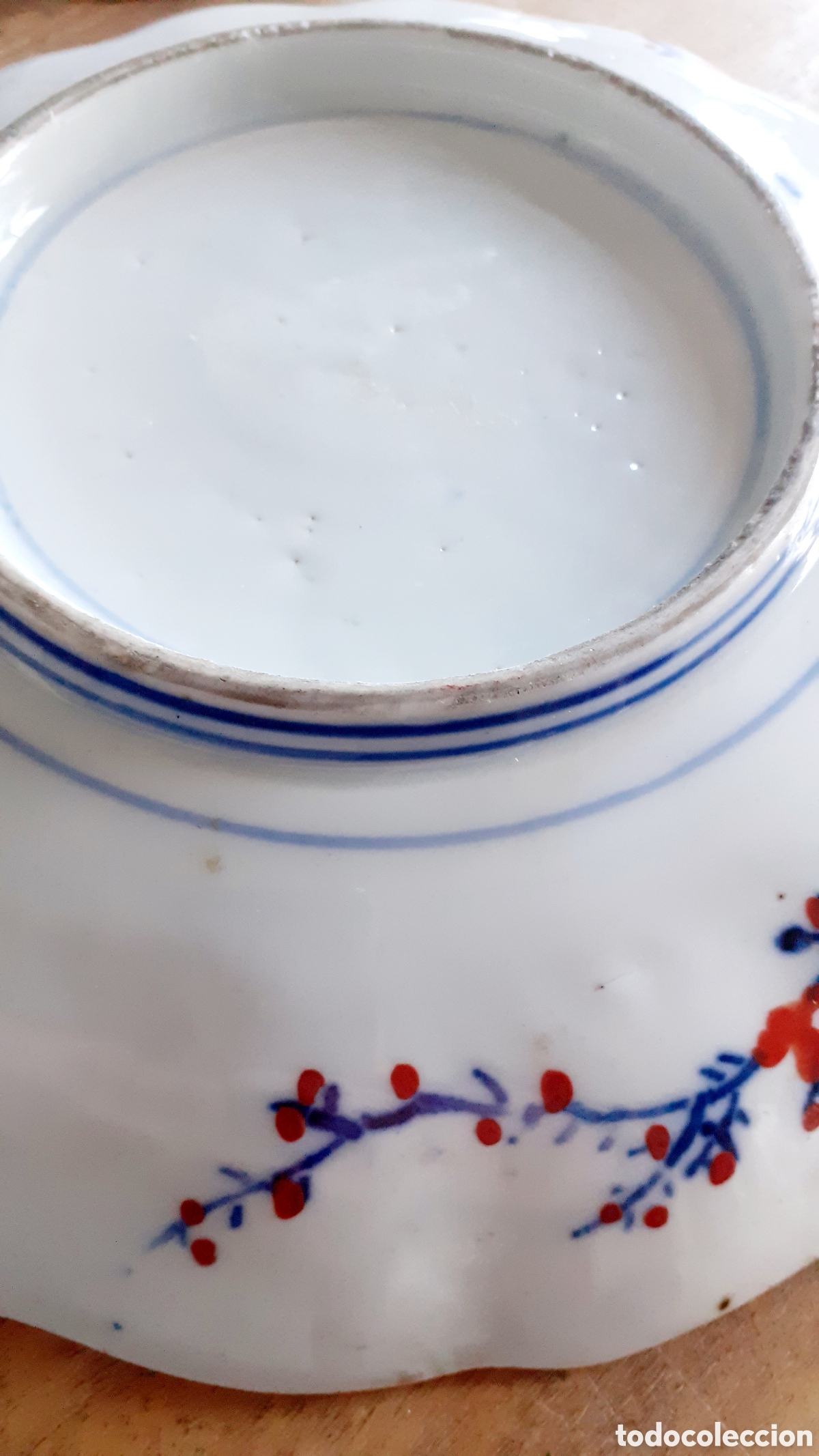 Antig&uuml;edades: 2 platos antiguos Imari - Foto 7