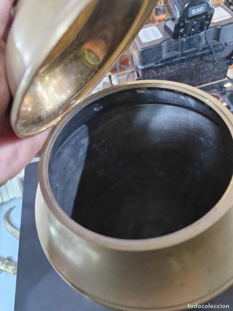 Antig&uuml;edades: ANTIGUO SAMOVAR COREANO CON CABEZA DE LEON TECXX 148 - Foto 4