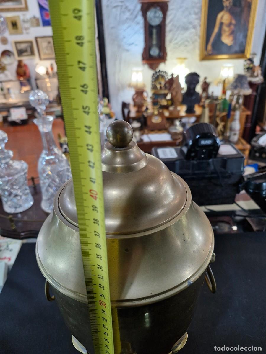 Antig&uuml;edades: ANTIGUO SAMOVAR COREANO CON CABEZA DE LEON TECXX 148 - Foto 5