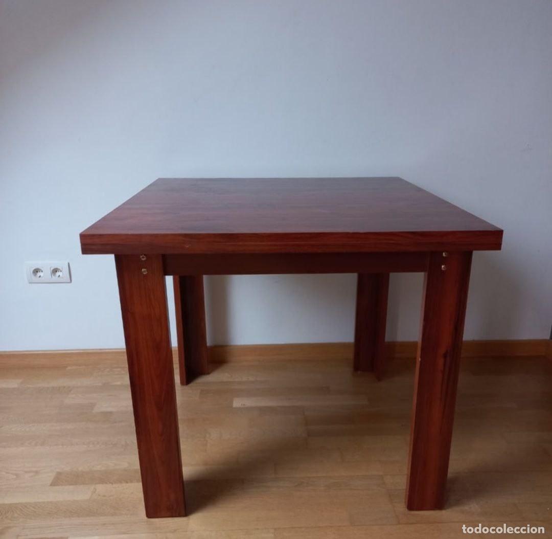 Antig&uuml;edades: Mesa extensible de madera - Foto 4