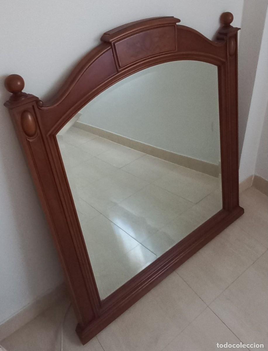 Antig&uuml;edades: Espejo marco de madera - Foto 2
