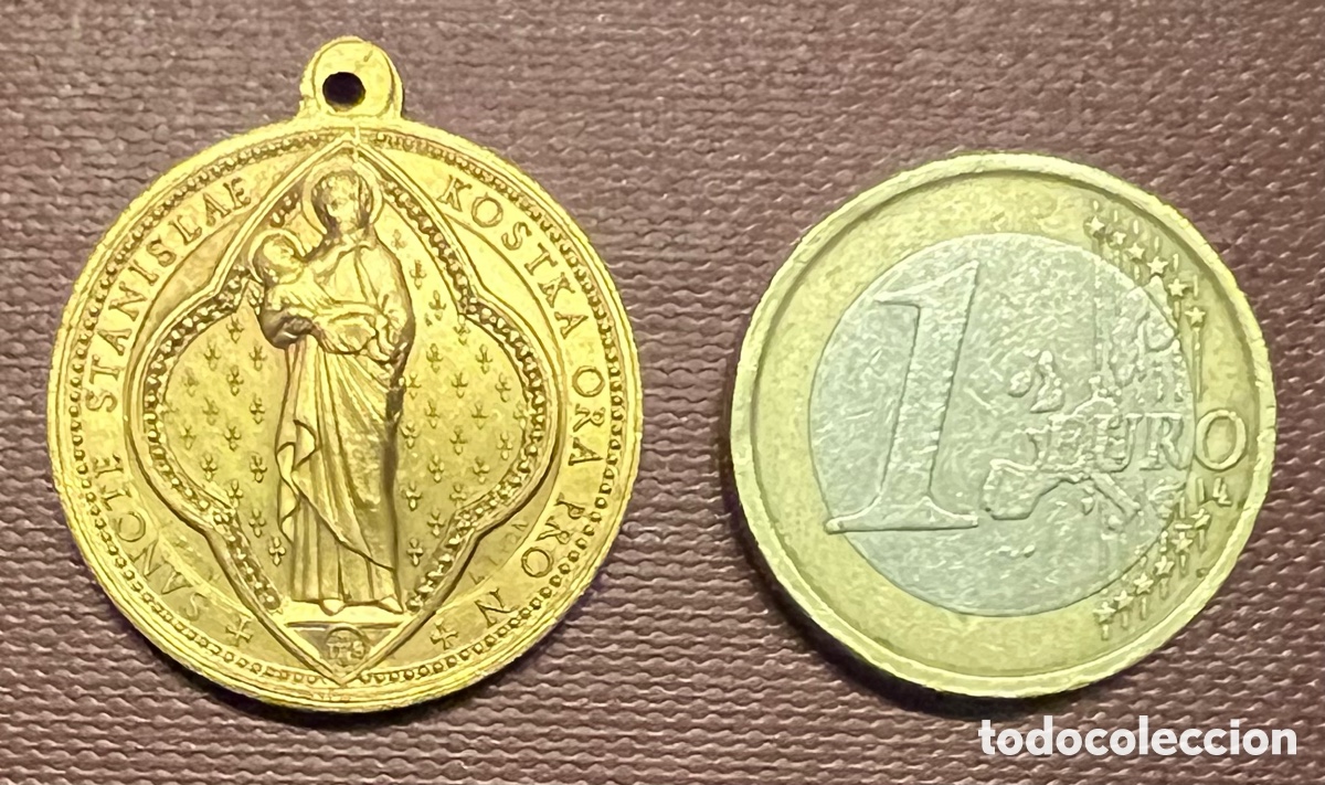 Antig&uuml;edades: Medalla Religiosa de San Estanislao - Foto 1