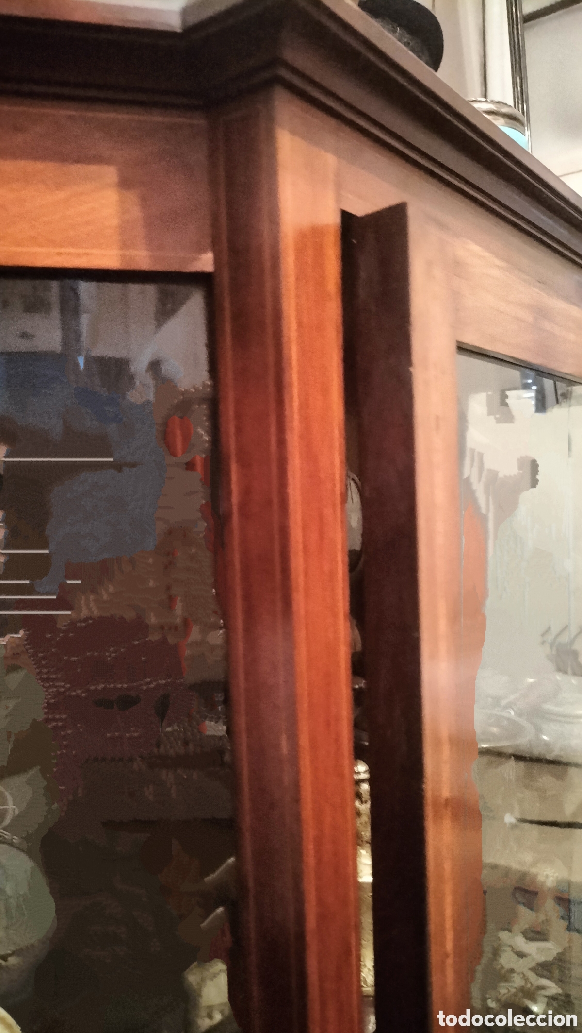 Antig&uuml;edades: Vitrinas maderas nobles - Foto 3