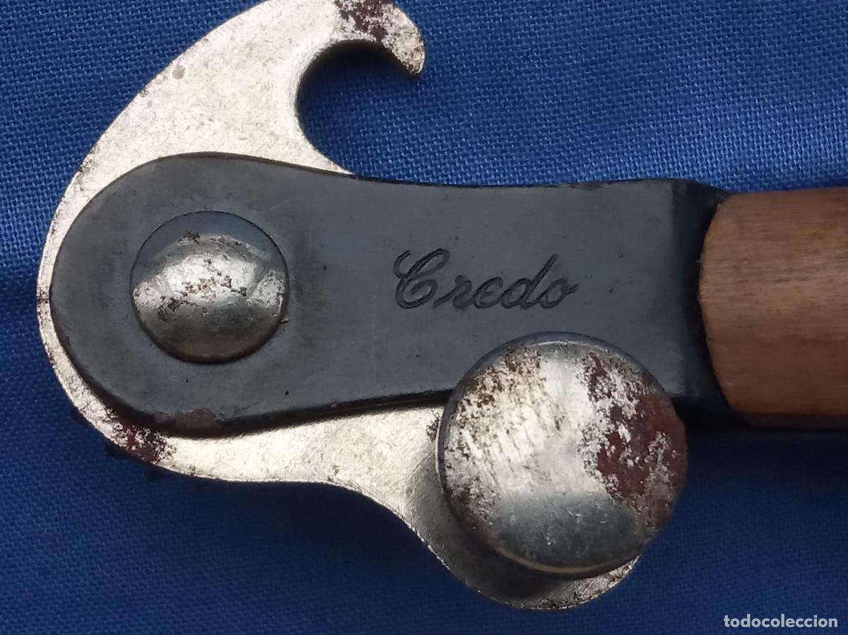 Antig&uuml;edades: Antiguo abridor marca Credo - poco com&uacute;n - Foto 6