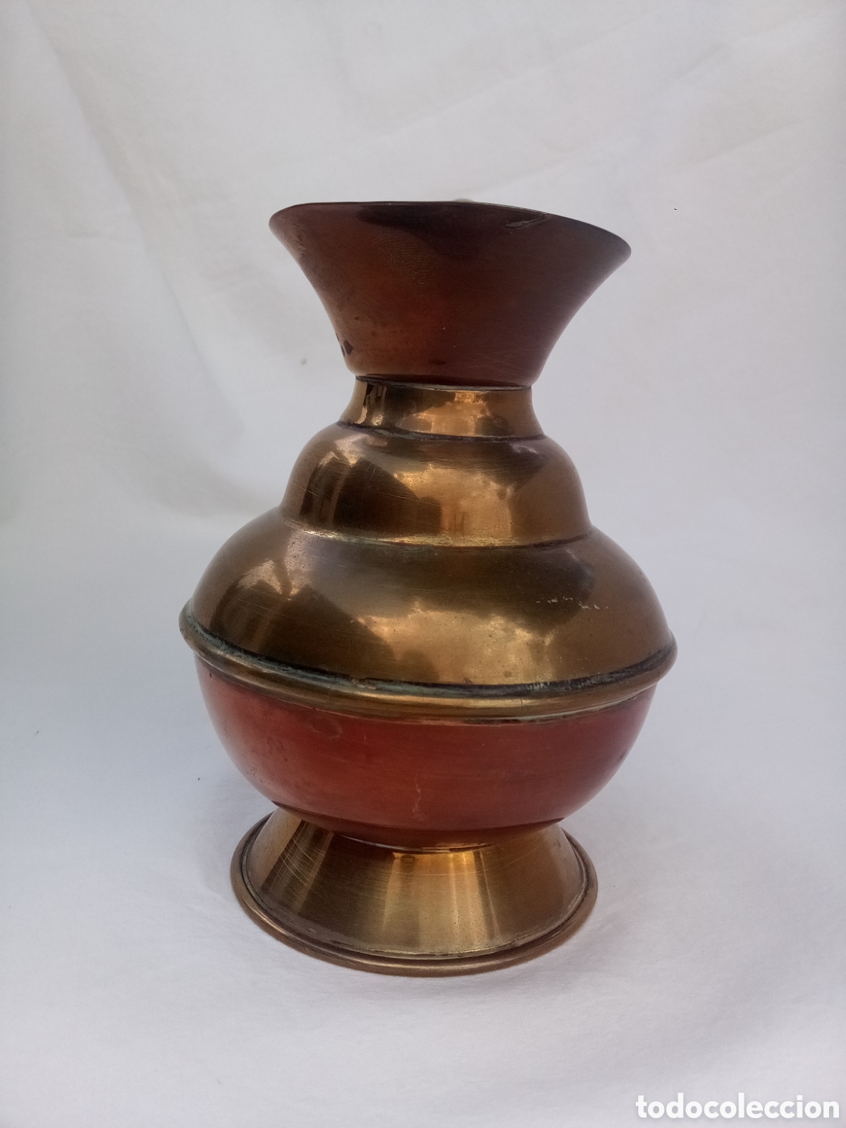 Antig&uuml;edades: JARRITA DE BRONCE Y COBRE *BC - Foto 2