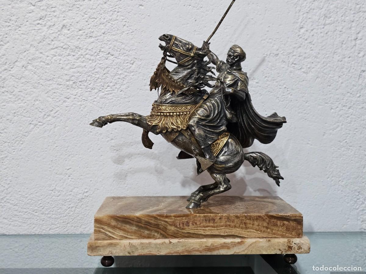Antig&uuml;edades: Jinete a caballo de bronce - Foto 5