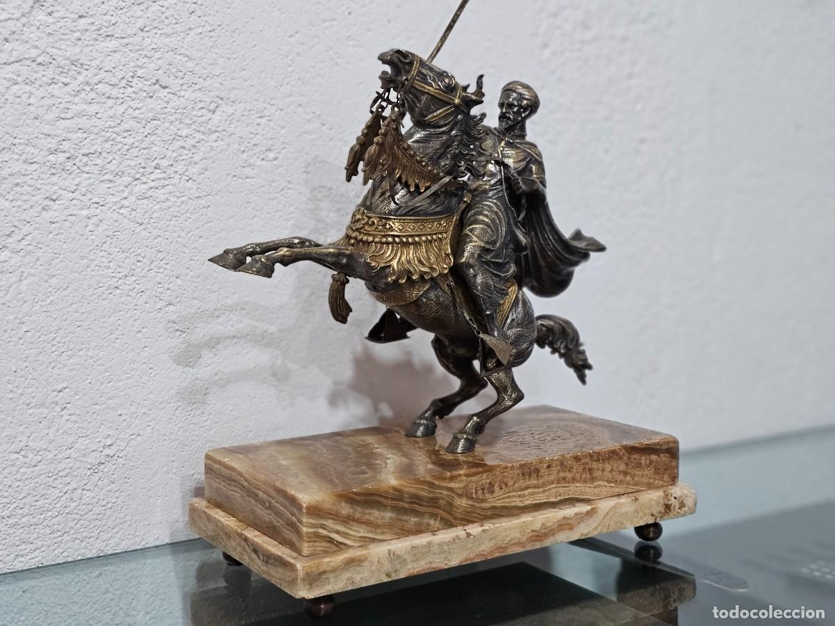 Antig&uuml;edades: Jinete a caballo de bronce - Foto 7