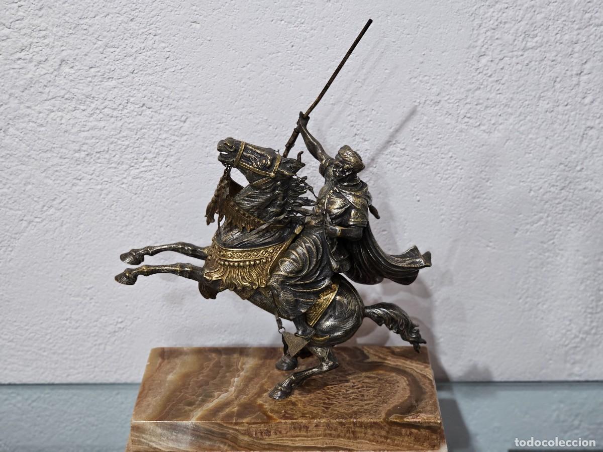 Antig&uuml;edades: Jinete a caballo de bronce - Foto 8