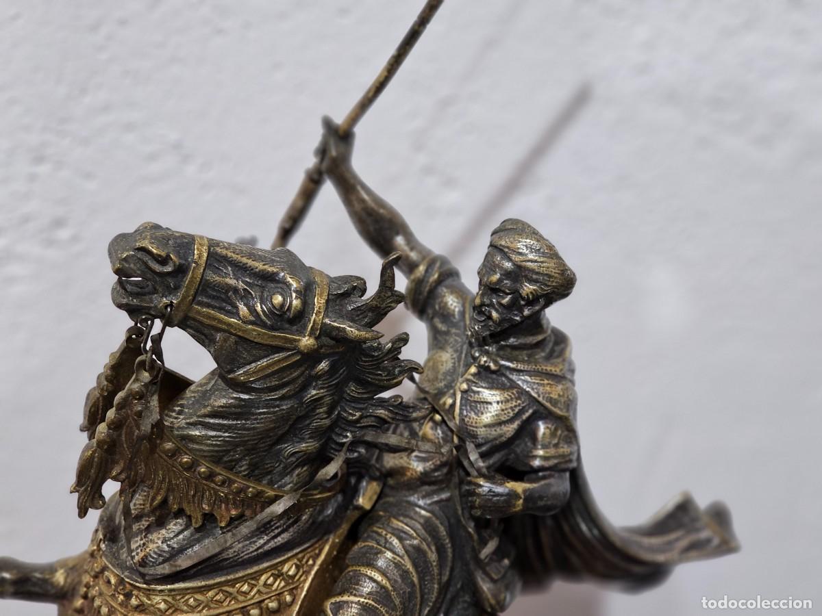 Antig&uuml;edades: Jinete a caballo de bronce - Foto 10