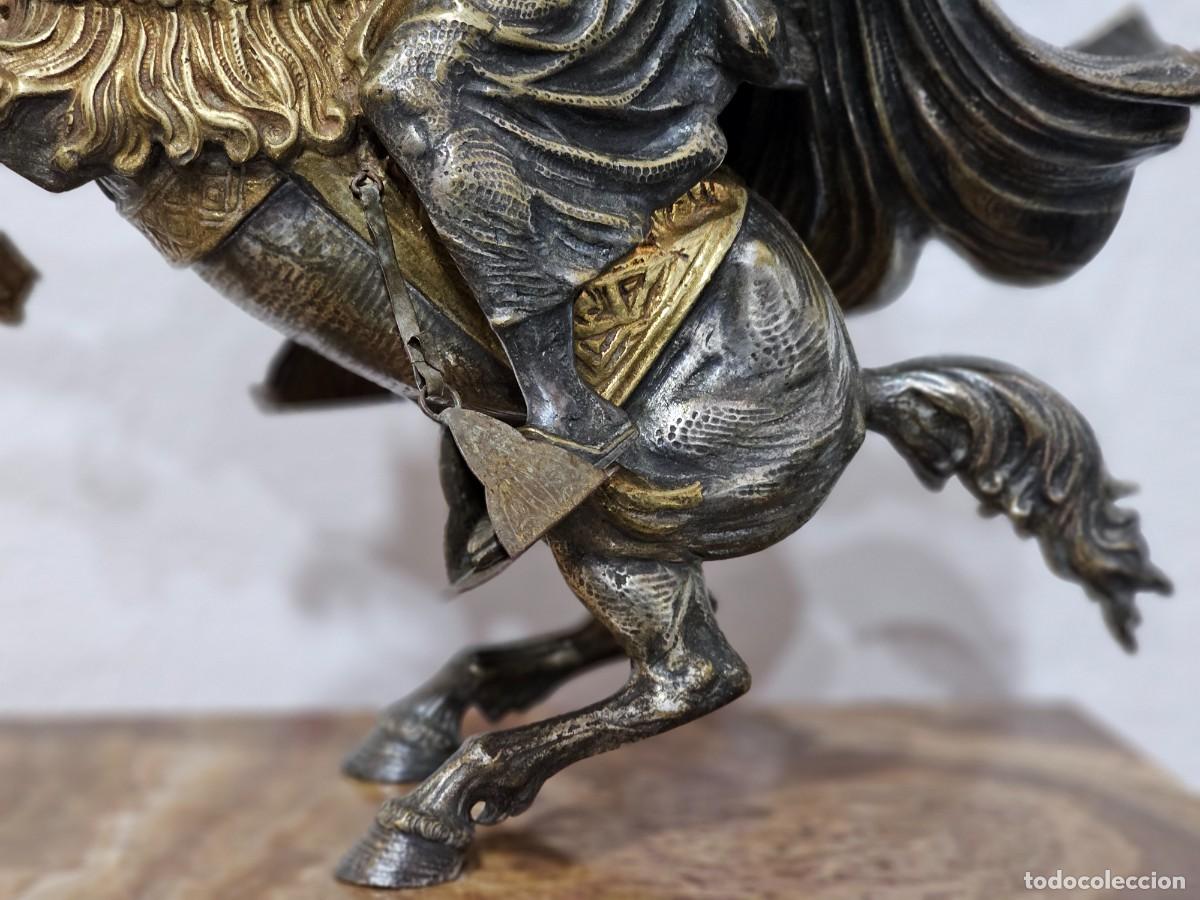 Antig&uuml;edades: Jinete a caballo de bronce - Foto 11