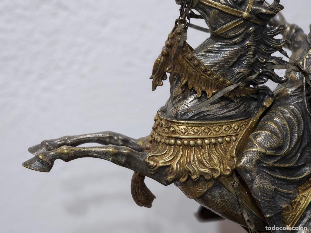 Antig&uuml;edades: Jinete a caballo de bronce - Foto 12