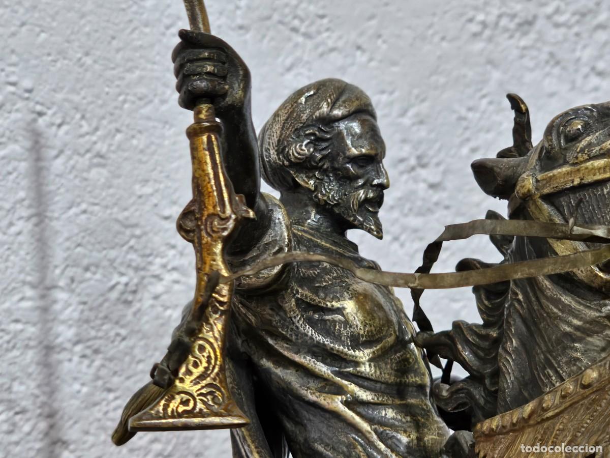 Antig&uuml;edades: Jinete a caballo de bronce - Foto 13