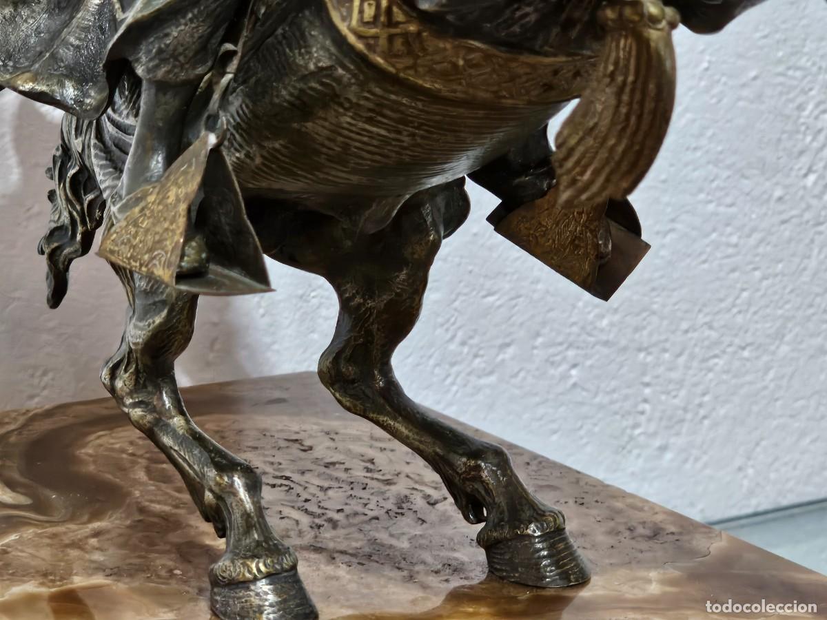 Antig&uuml;edades: Jinete a caballo de bronce - Foto 14