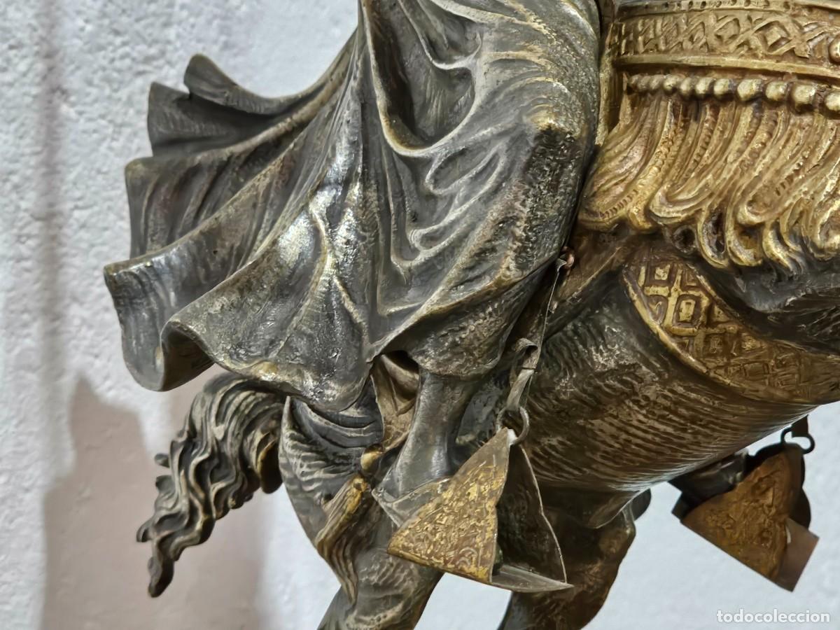 Antig&uuml;edades: Jinete a caballo de bronce - Foto 16