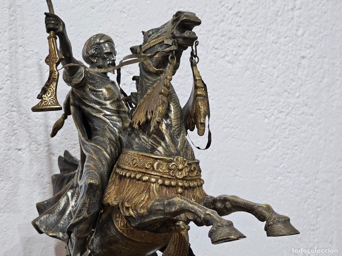 Antig&uuml;edades: Jinete a caballo de bronce - Foto 17