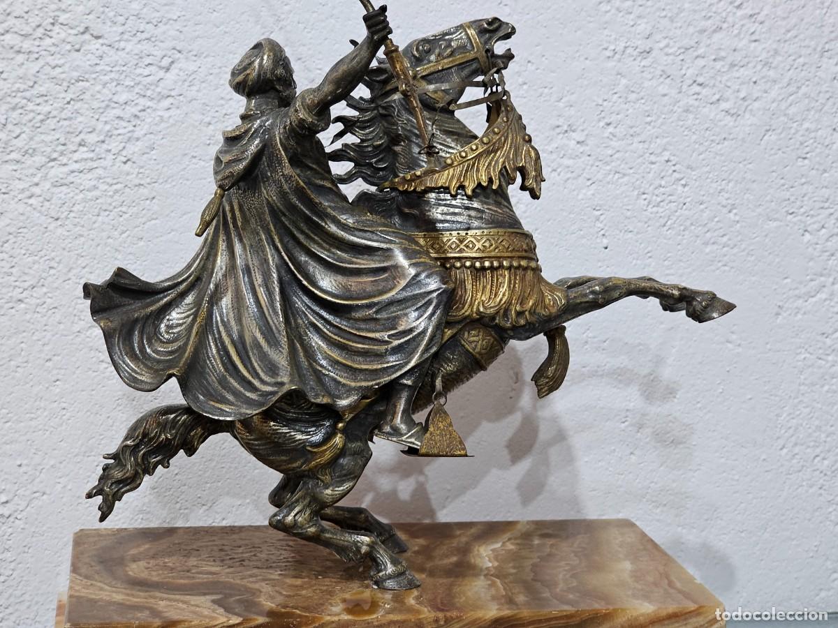 Antig&uuml;edades: Jinete a caballo de bronce - Foto 18
