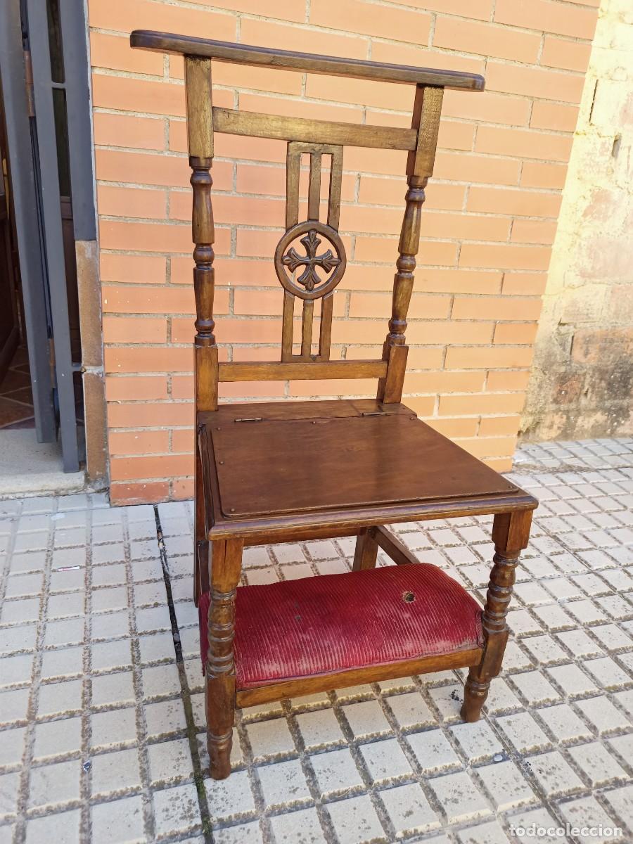 Antig&uuml;edades: Antiguo reclinatorio u oratorio - Foto 1