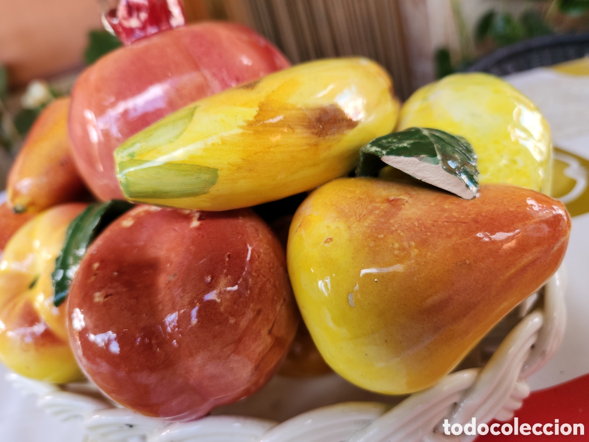 Antig&uuml;edades: Frutero de cer&aacute;mica de manises - Foto 4