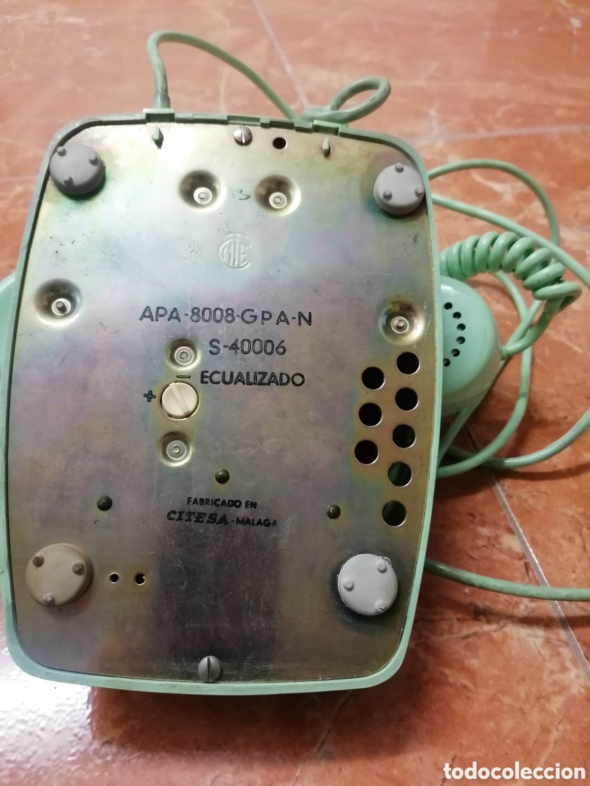 Antig&uuml;edades: Tel&eacute;fono sobremesa citesa - Foto 3
