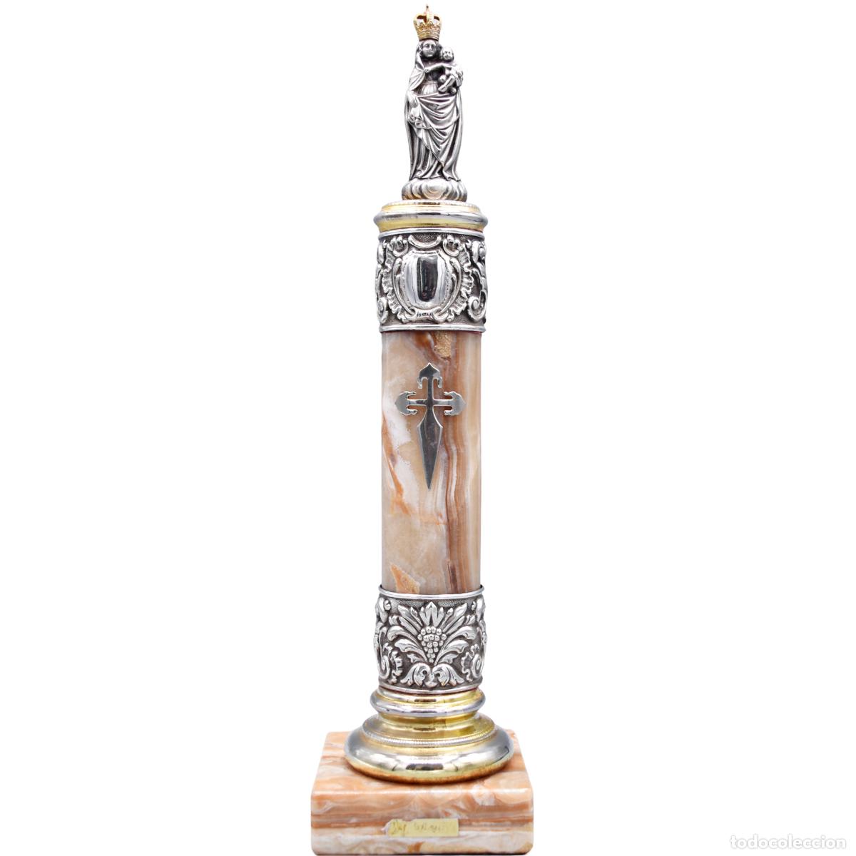 Antig&uuml;edades: Virgen del Pilar - Plata - Foto 1