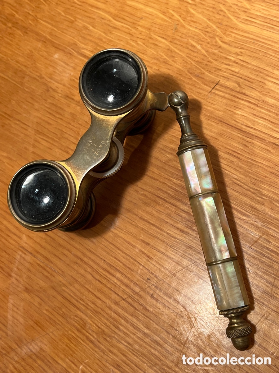 Antig&uuml;edades: Prism&aacute;ticos de &Oacute;pera N&aacute;car antiguos - Foto 6