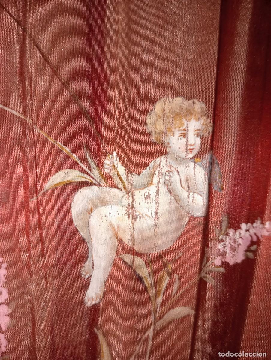 Antig&uuml;edades: Abanico rom&aacute;ntico siglo XIX - Foto 3