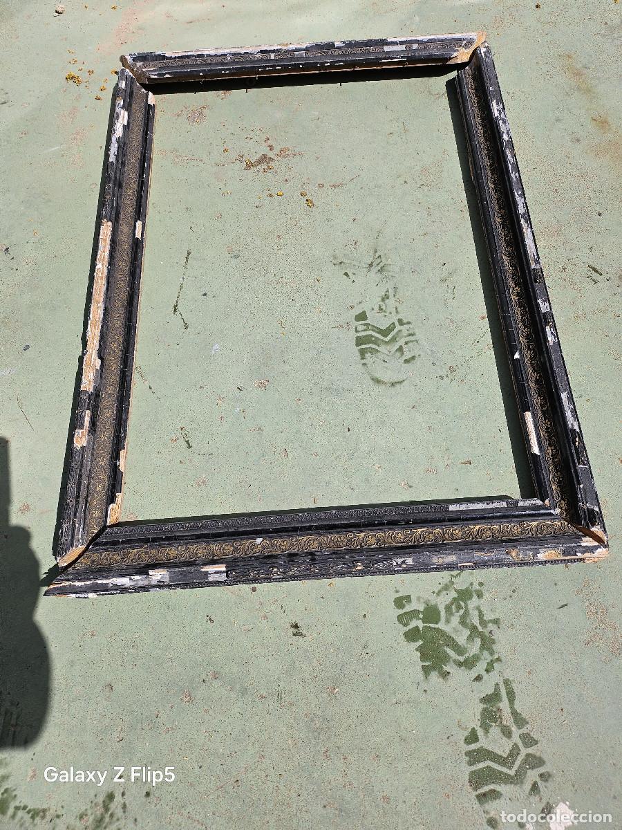 Antig&uuml;edades: listone de marco antiguo - Foto 1
